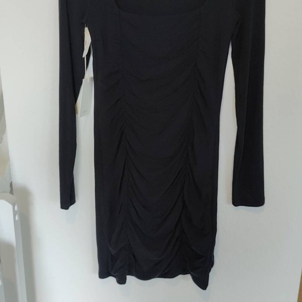 Aritzia Dress Womens Size S Wilfred Lydia Mini Dress Black - Picture 6 of 12